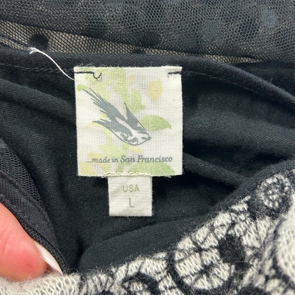 Anthropologie Weston Wear Black Tulle Holiday Party Dress - Picture 6 of 11